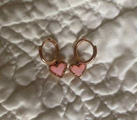 Kendra Scott Heart Earrings