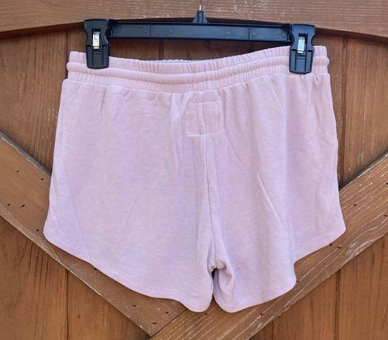 Chaser  women's light pink shorts soft drawstring pockets. Medium. NWT