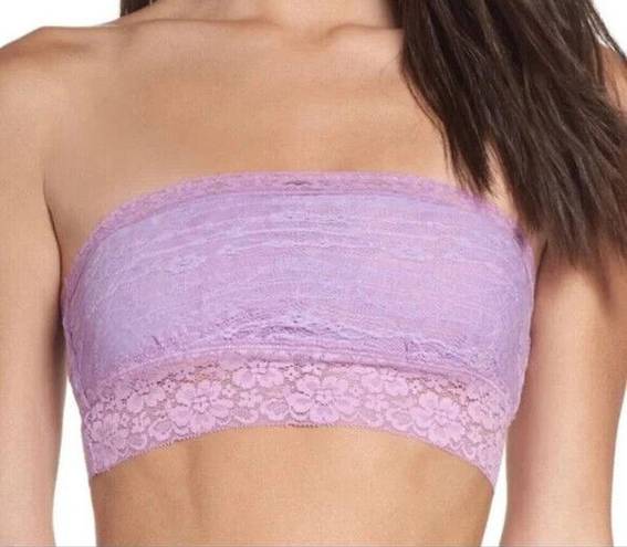 Free People  Lace Bandeau Light Purple