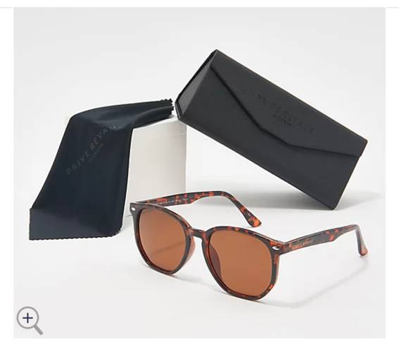 Privé Revaux NWOT Prive Revaux The Connoisseur Polarized Sunglasses - Brown Tortoise -3.5 New without tags, case included.