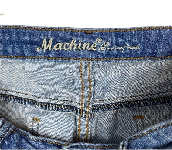 Daisy Machine Denim Shorts Embroidered Cut Offs  Dukes Size 30