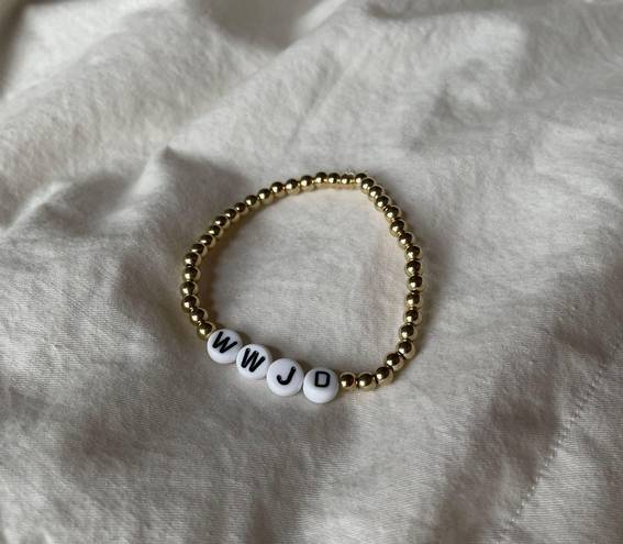 Handmade gold bracelet