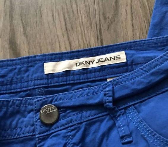 DKNY 3/$15 ‎ Jeans Royal Blue Crop Pants size 10