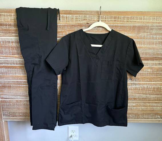 Scrubs Set Black Size XS