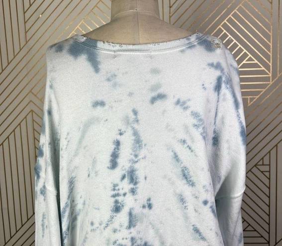 n:philanthropy  Olympia Sweatshirt in Sky Cashmere Tie Dye Size US Medium