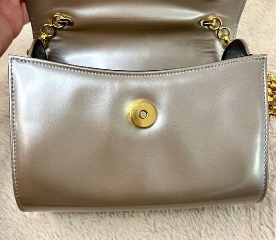 Salvatore Ferragamo RARE  Metallic Chain Shoulder Bag