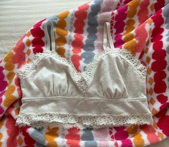 Aerie  off white lace bralette