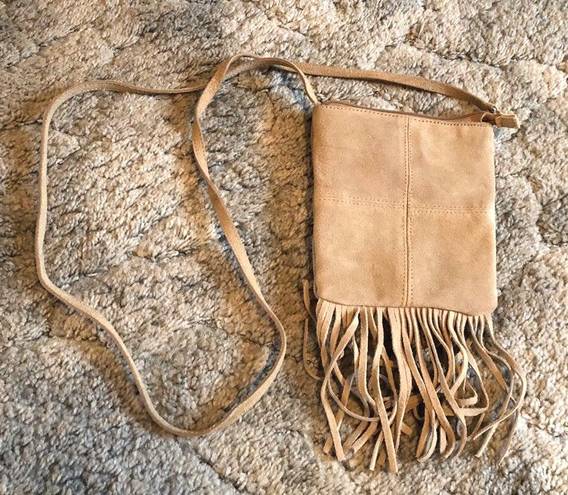 Chateau Crossbody Bag With Fringe