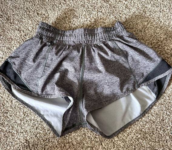 Lululemon Hotty Hot Short 2.5” Heather Grey