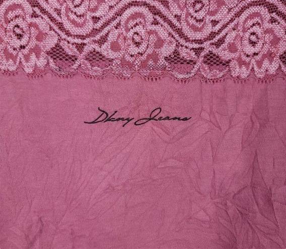 DKNY  Jeans Pink  Lace Cami Size S