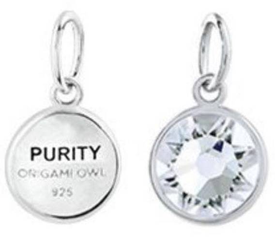 Origami Owl Purity Sterling Silver Charm