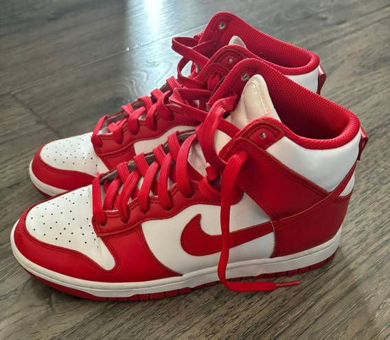 Nike Dunk High Championship Red