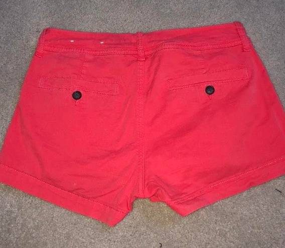 American Eagle Pink Khaki Shorts