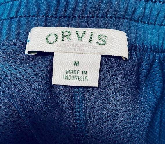 Orvis  Skort Womens Medium M Teal Blue Green Pull On Golf Tennis Athletic Sport