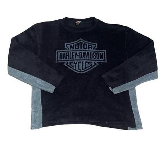 Harley Davidson  fleece crewneck