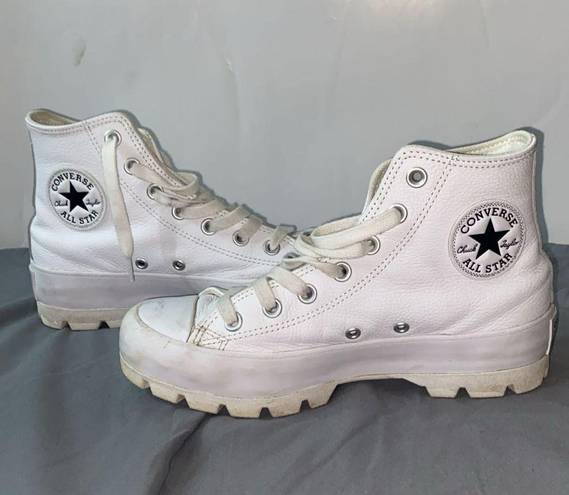 Converse White Hightop