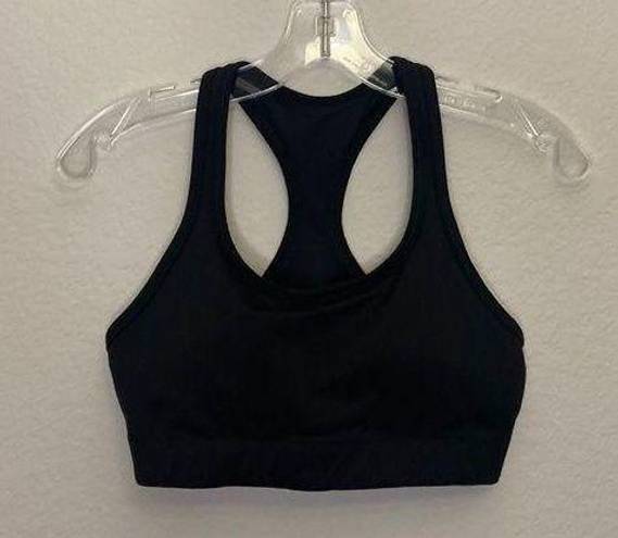 Balance Collection  Black Sports Bra with Padding