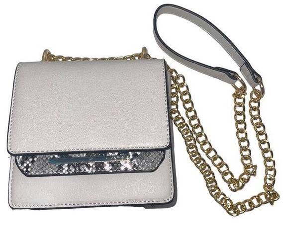 Kensie NWOT!  Snakeskin Trim Chain Crossbody