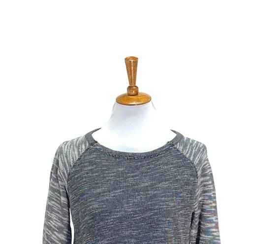 Champion Women’s Sweater Crewneck Space Dye 1147101 Gray Size S