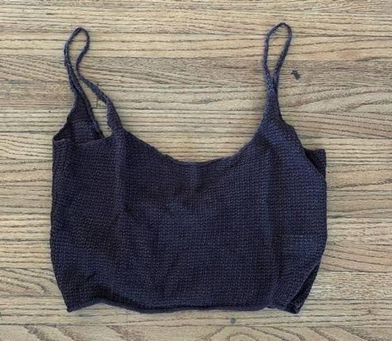 ONIA  Black Crop Top