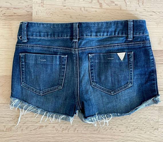 Guess womens blue jean Shorts