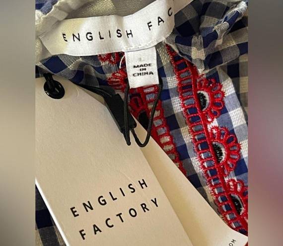 Tuckernuck  English Factory Gingham Top