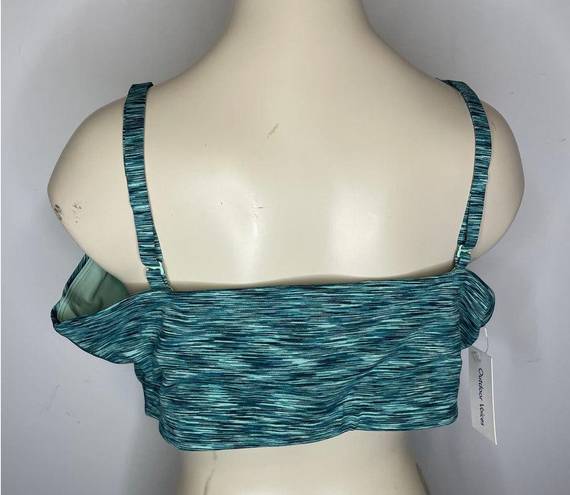 Outdoor Voices  Womens Size XXXL Flow Athletic Bralette Patina Mix Athleisure NWT