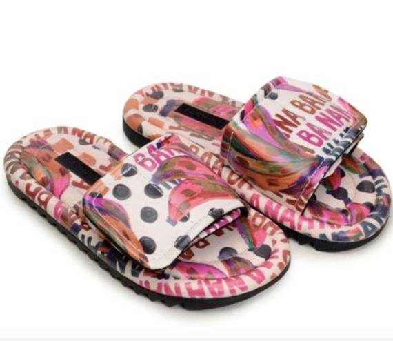 Farm Rio  Bananatic Puffy Slide Sandal