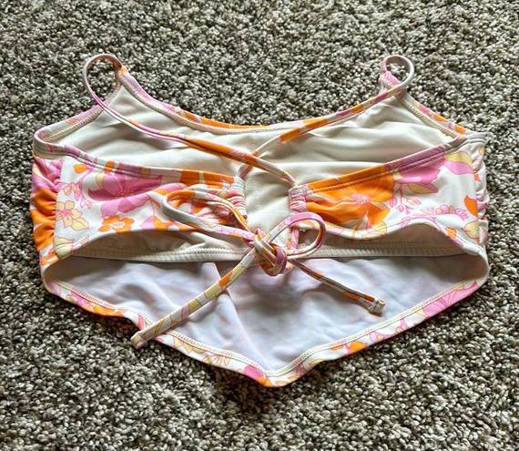 Pink / Orange Bikini Top Multiple Size M