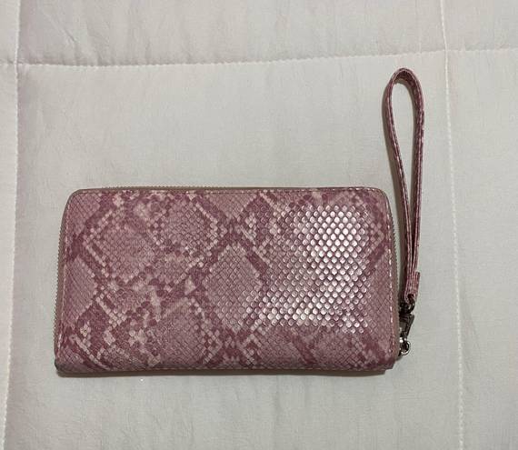 Betsy Johnson Pink Wristlet