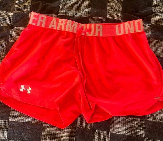 Under Armour Neon Pink Shorts 