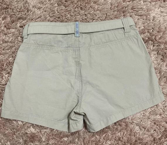 DKNY Vintage Y2K Belted Khaki Shorts