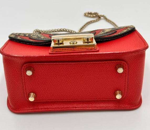 Furla  METROPOLIS
Crossbody Mini Red/ Snake design