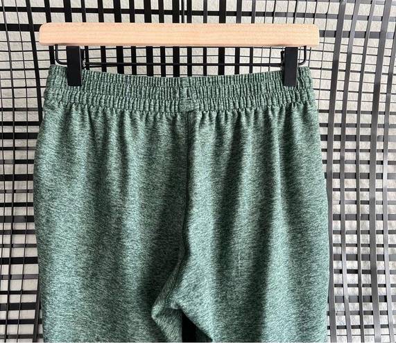 Outdoor Voices green heathered joggers