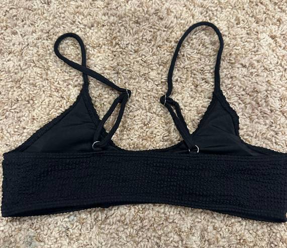 Black Bikini Top Size M