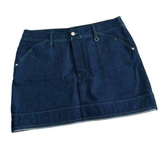 Jacquemus  Denim Navy 'La Jupe De Nimes' Mini Skirt - 32,  NEW