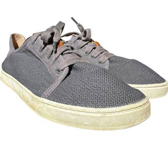 Olukai  Pavement Pehuea Li Casual Sneakers Lace Up Comfort Breathable Gray 9