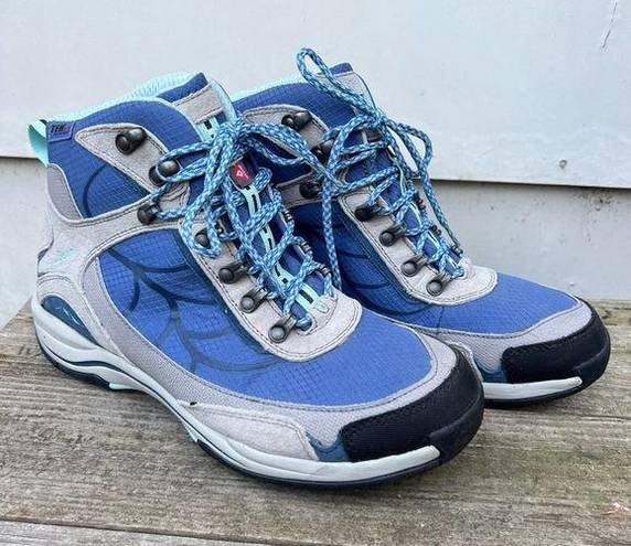 L.L.Bean Gray/Blue TEK 2.5 Waterproof Hiking Boots Shoes 10.5M