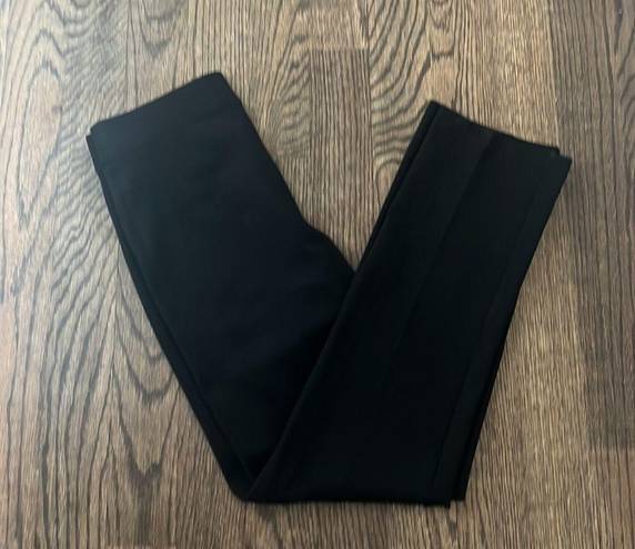 Spanx  new straight leg in pointe classic black pants. Size Large tall