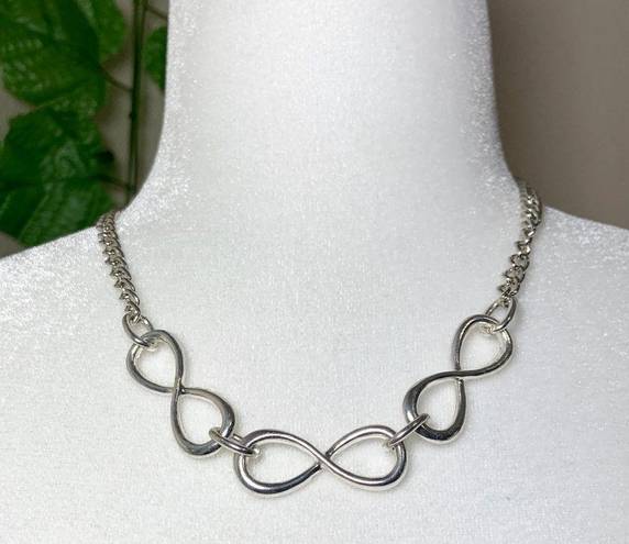 infinity Triple  Statement Necklace New