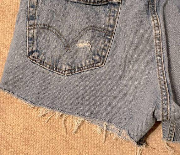 Levi’s 505 Red Tag Custom Vintage Cutoff Jean Shorts Size XXL