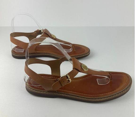 Tommy Hilfiger  Burke Tan Flat Sandal Women's Size 8.5 M