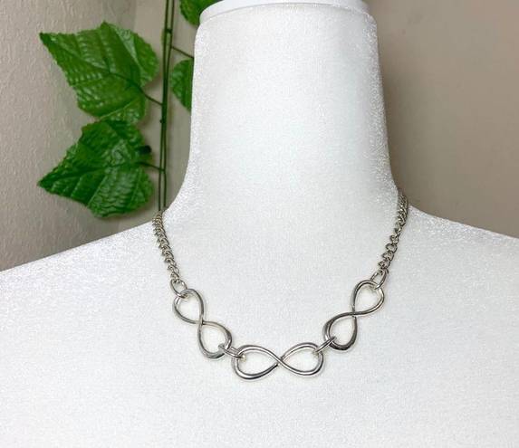 infinity Triple  Statement Necklace New