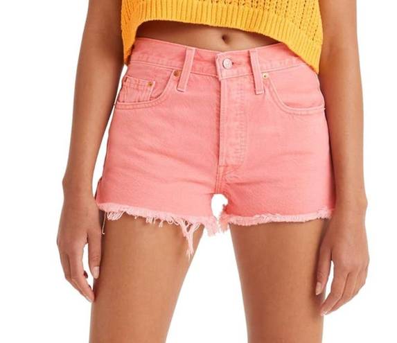 Levi’s 501 High-Waisted Denim Shorts