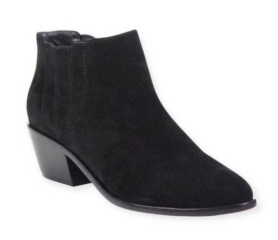 Joie  Barlow Suede Ankle Boots in Black Size EU37, Retail $325