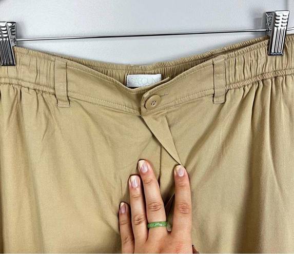 Abound NWT  Khaki Casual Joggers Elastic Waist Size Medium