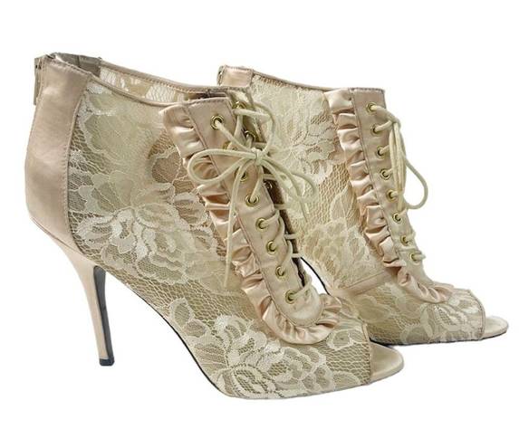 Betsey Johnson Lace Stilettos Heels