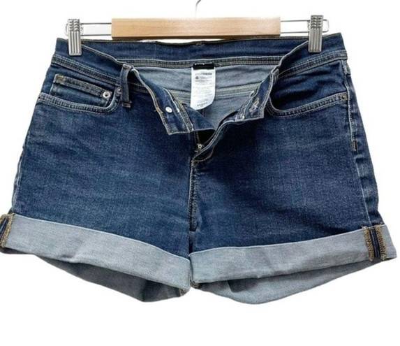 Patagonia  Jean Shorts Dark Wash Denim Roll Cuff Cutoff Shorts Women’s Size 28