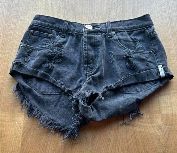 One Teaspoon One X teaspoon jean shorts