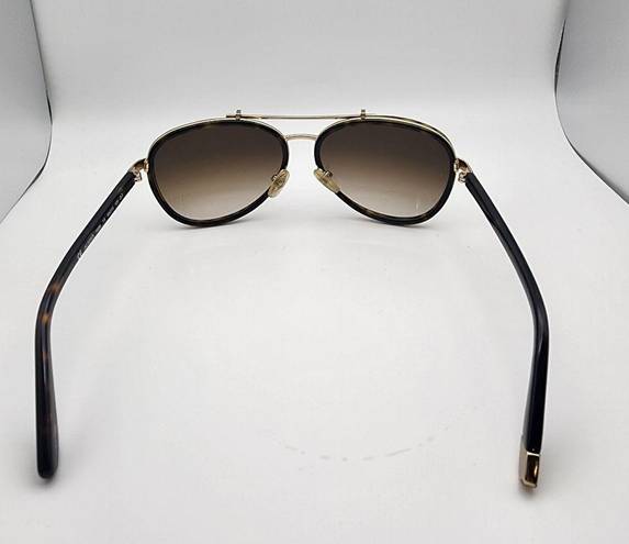 Juicy Couture  Tortoiseshell & Gold Aviator Sunglasses & Case